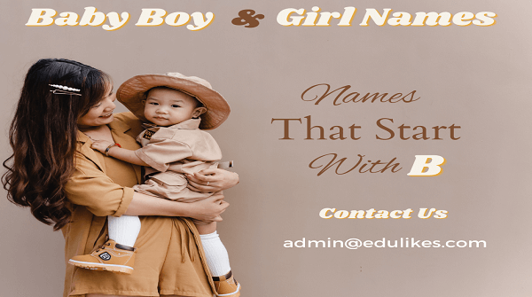 Baby Girl Names That Start with B