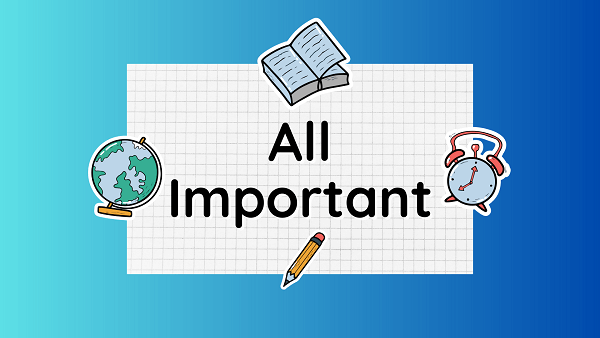 All important Definition Meaning Synonyms Antonyms