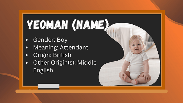 Yeoman (name): Meaning, Origin, Popularity & Namesakes