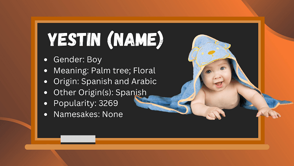 Yestin (name): Meaning, Origin, Popularity & Namesakes