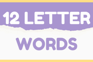 12 Letter Words