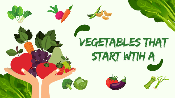 Vegetables that start with A